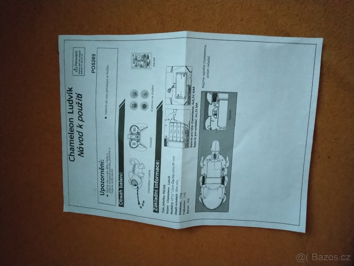 Robotický chameleon Ludvík Happy Toy - 2