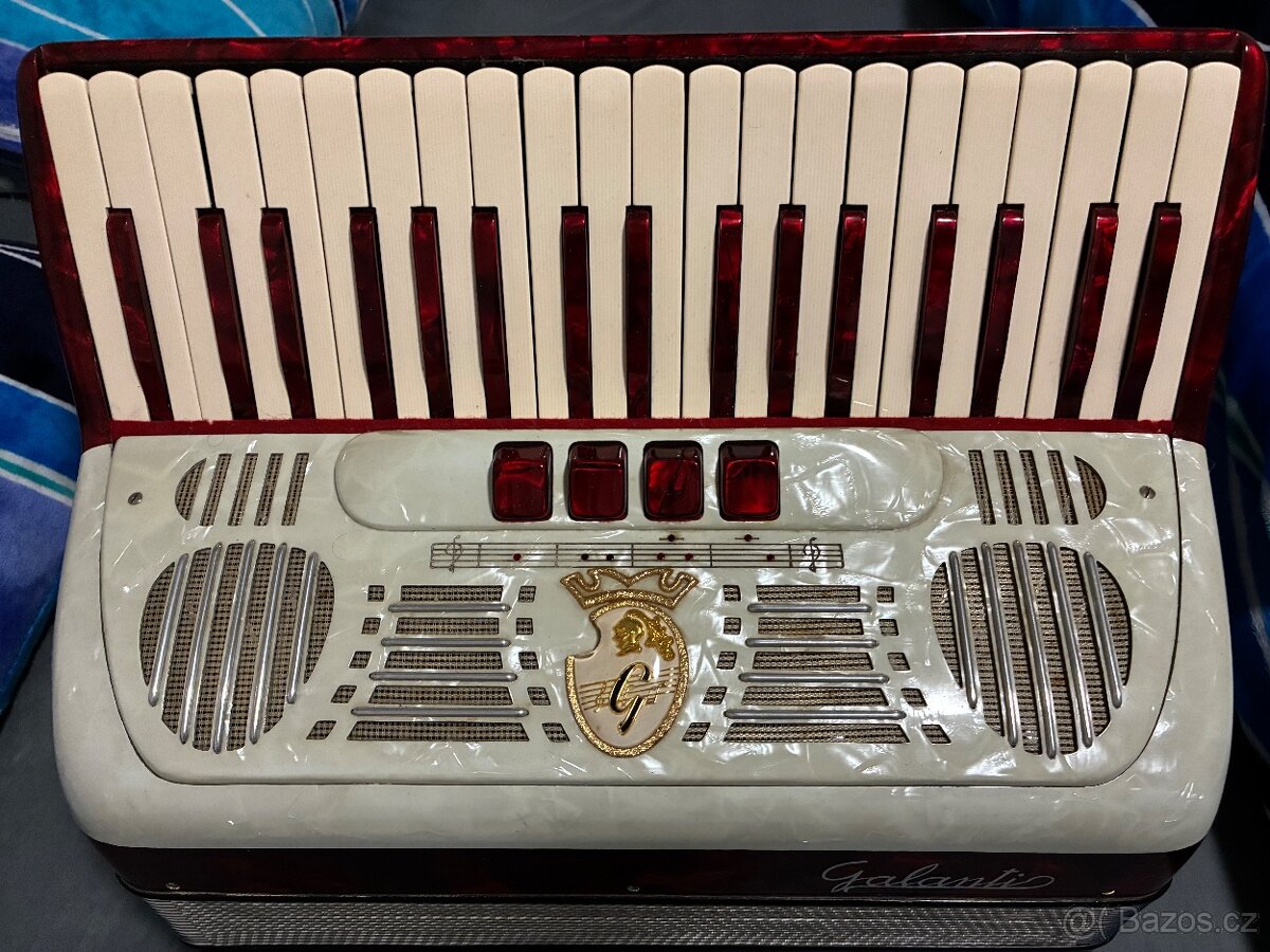 Harmonika / Akordeon Galanti Itálie 🇮🇹 - 2