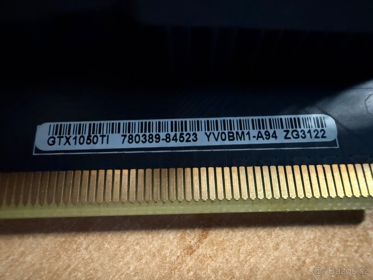 grafická karta Nvidia GeForce GTX 1050 TI 4GB - 2