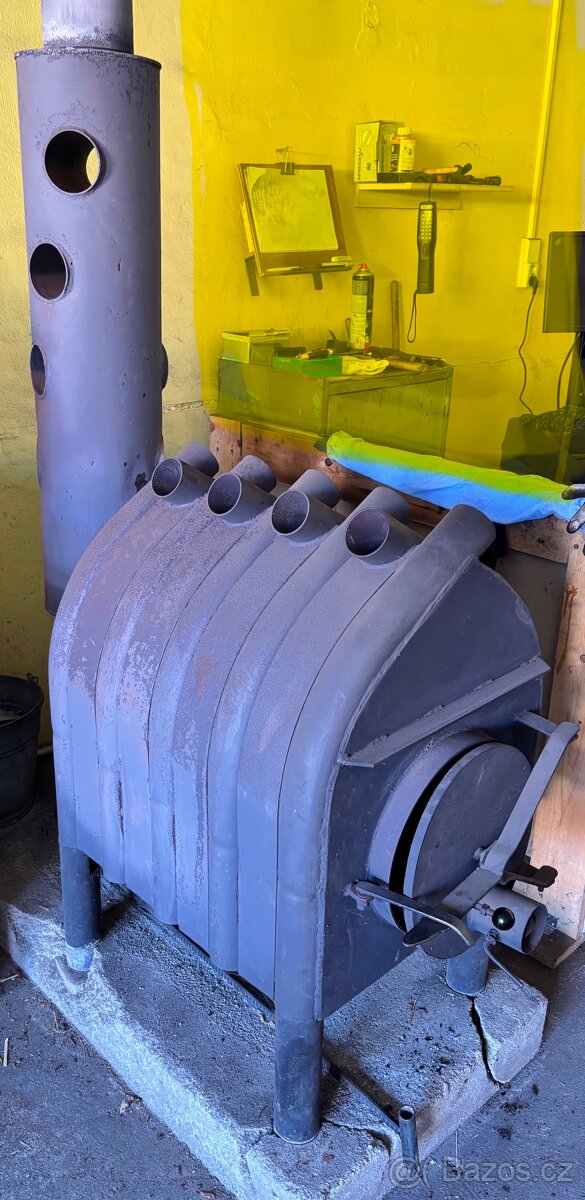 Kanadská kamna s výměníkem - 2