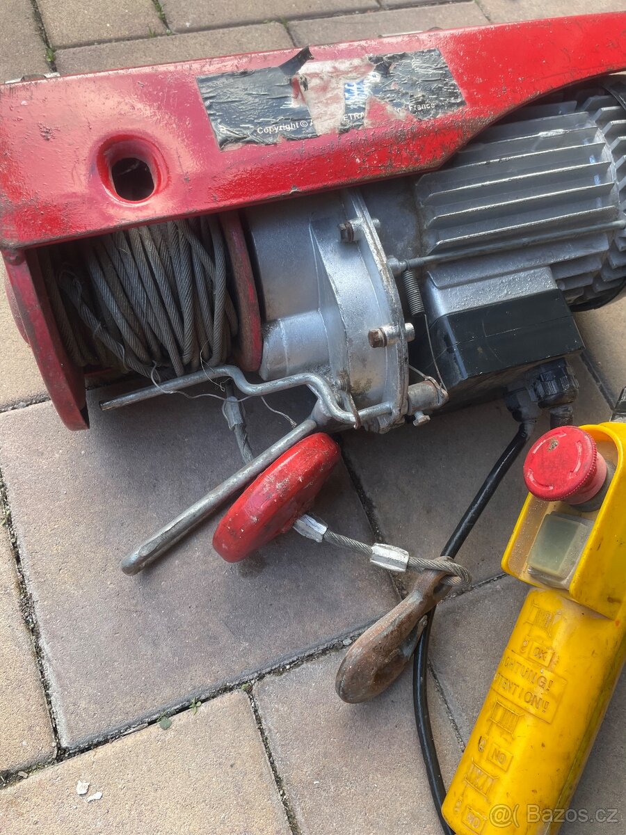 Elektrický lanový naviják - 2