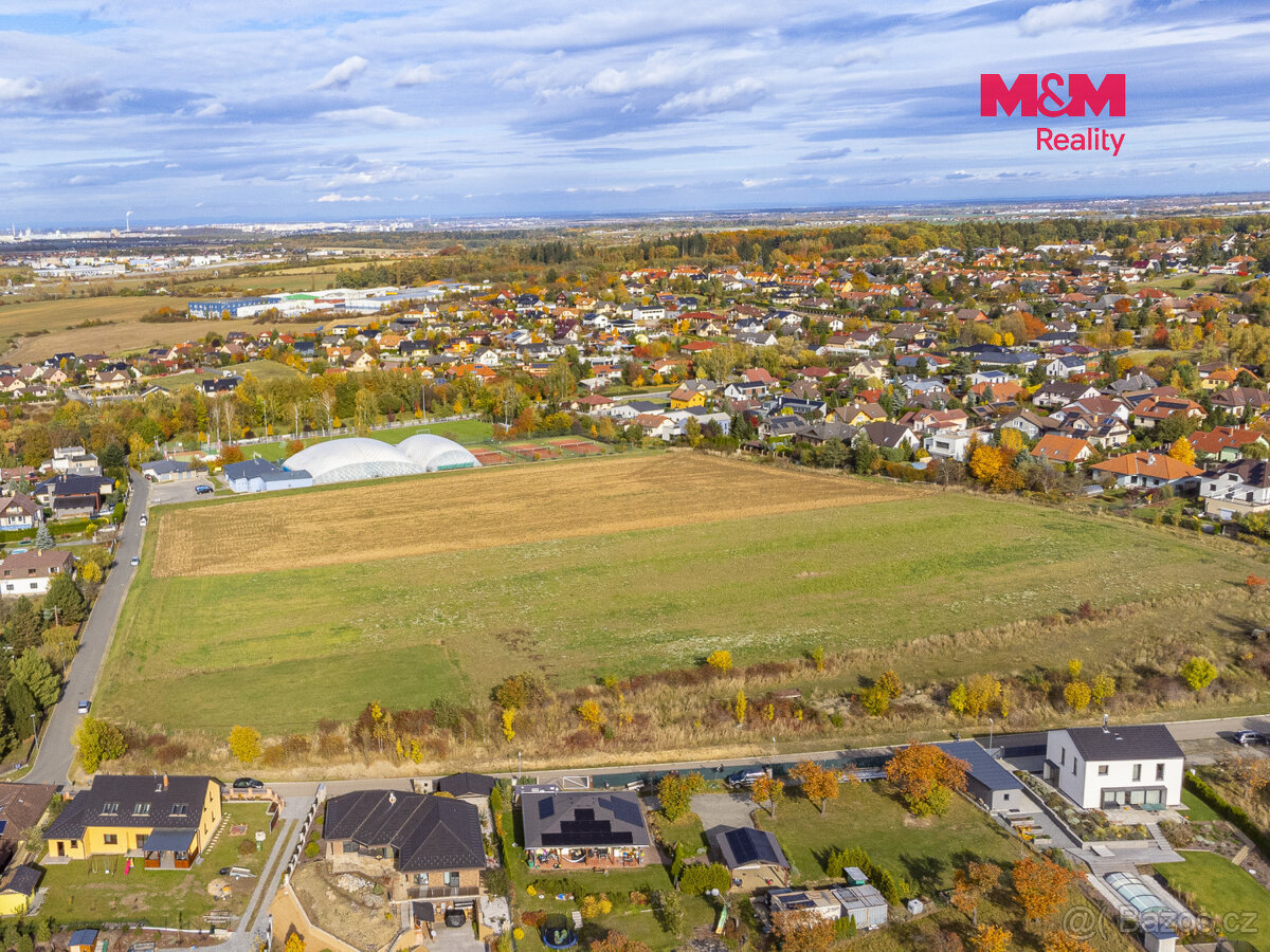 Prodej komerčního pozemku, 7470 m², Psáry – pohled 2