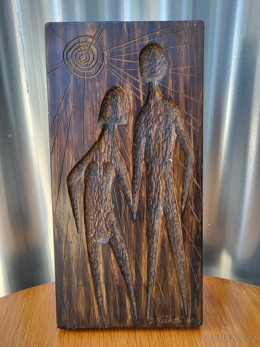 Retro reliéf 60.léta - 2