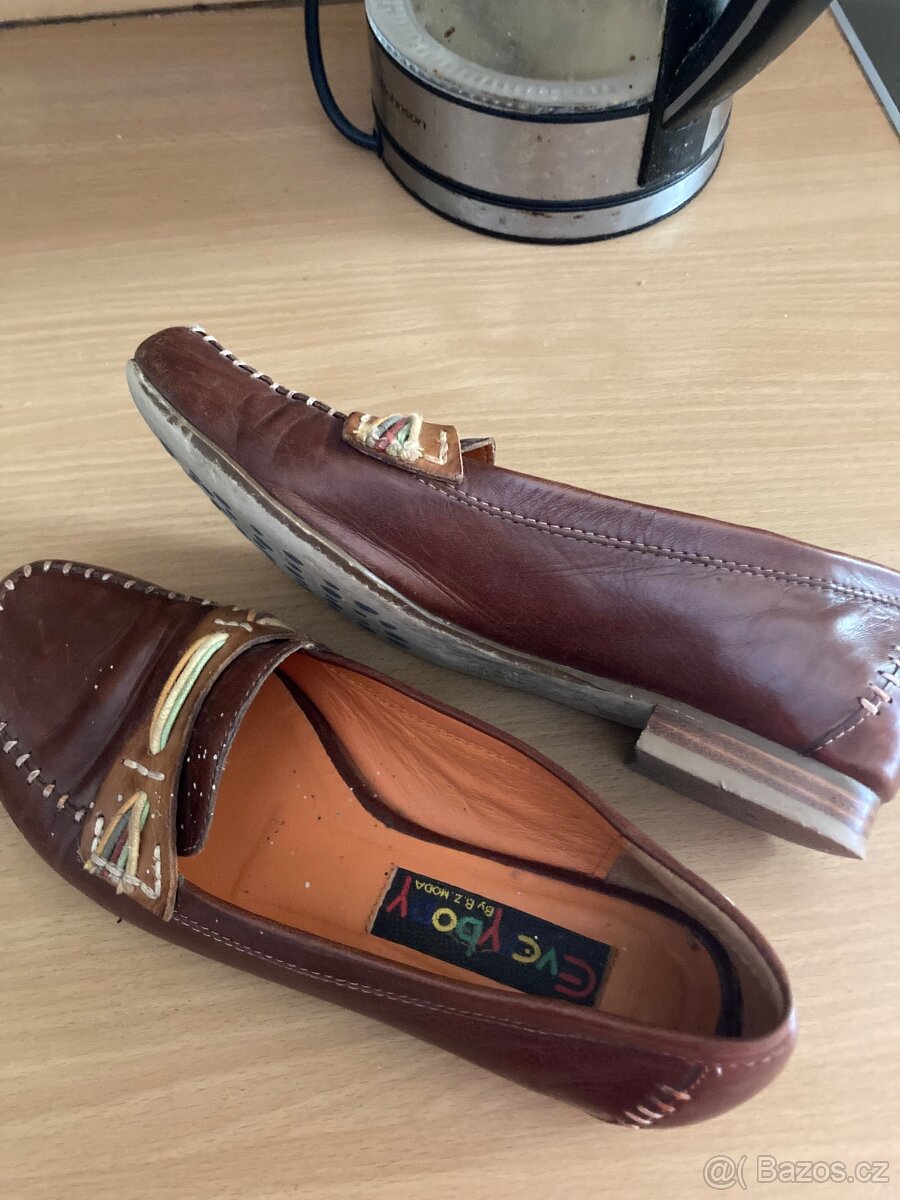 Kožené mokasiny - 2