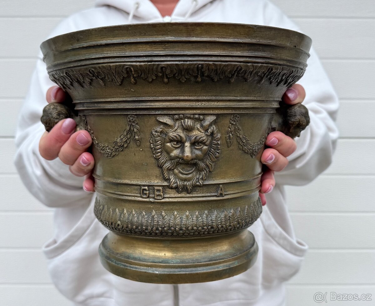 HMOŽDÍŘ BRONZ OBR UNIKÁT 13,6 kg těžký NÁDHERNÝ A JEDINEČNÝ - 2