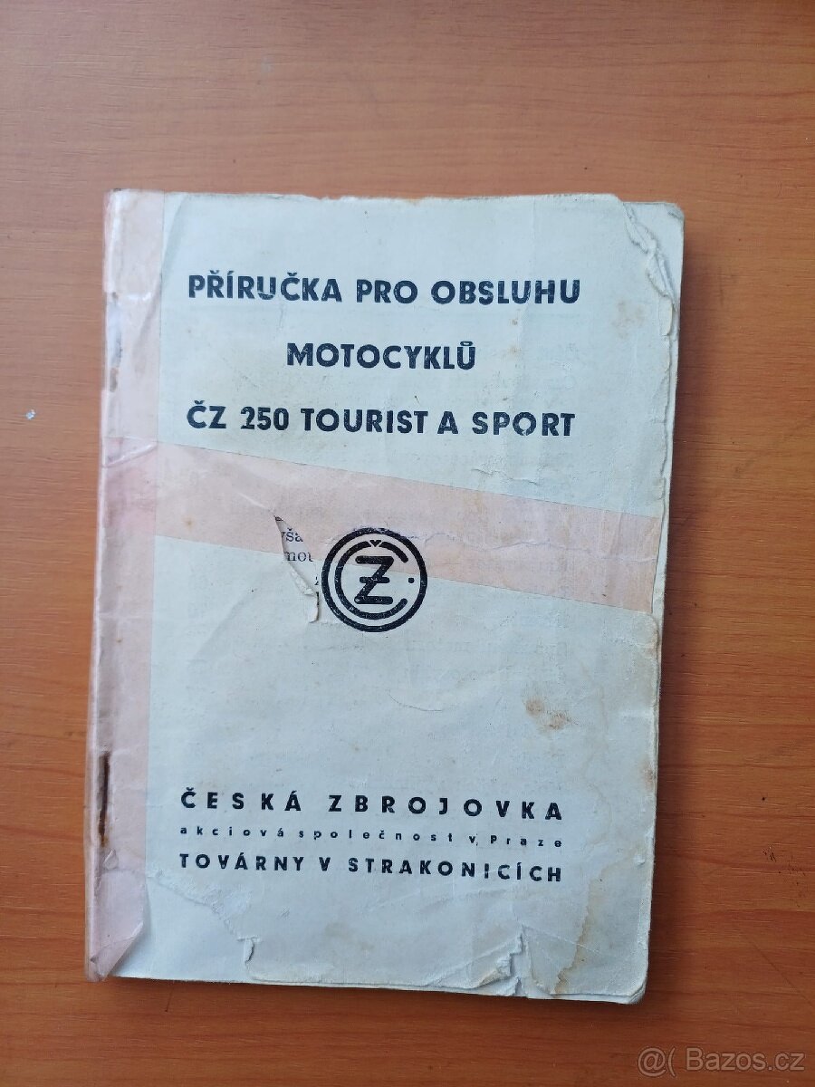 Příručky a Seznamy dílů- Pérak- Předvalečná- ČZ 125 C - Atd - 2