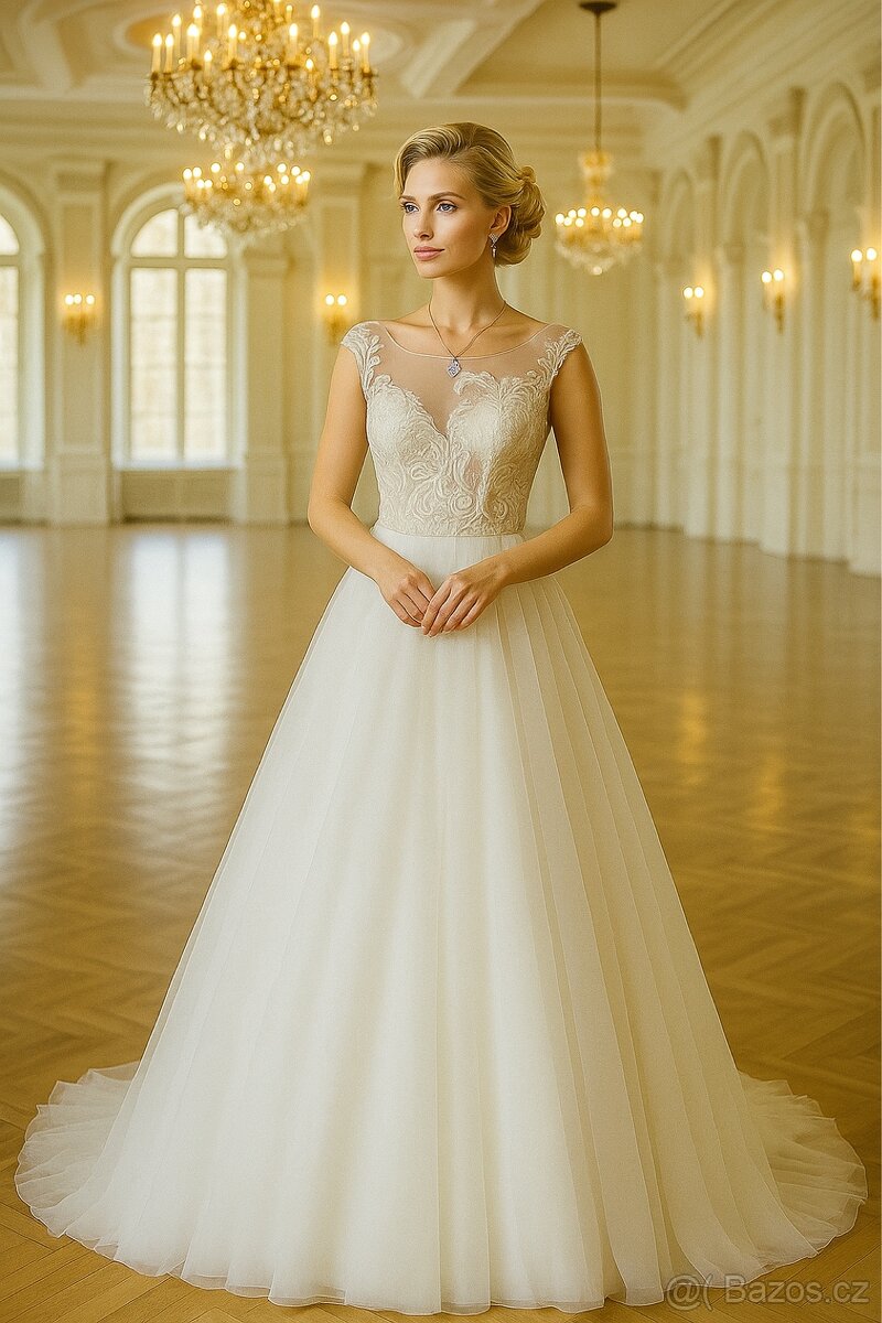 Svatební šaty vel.38 - 2