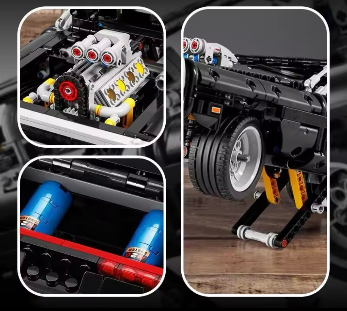 NOVÉ Dom's Dodge Charger - 1077ks kostek - 2