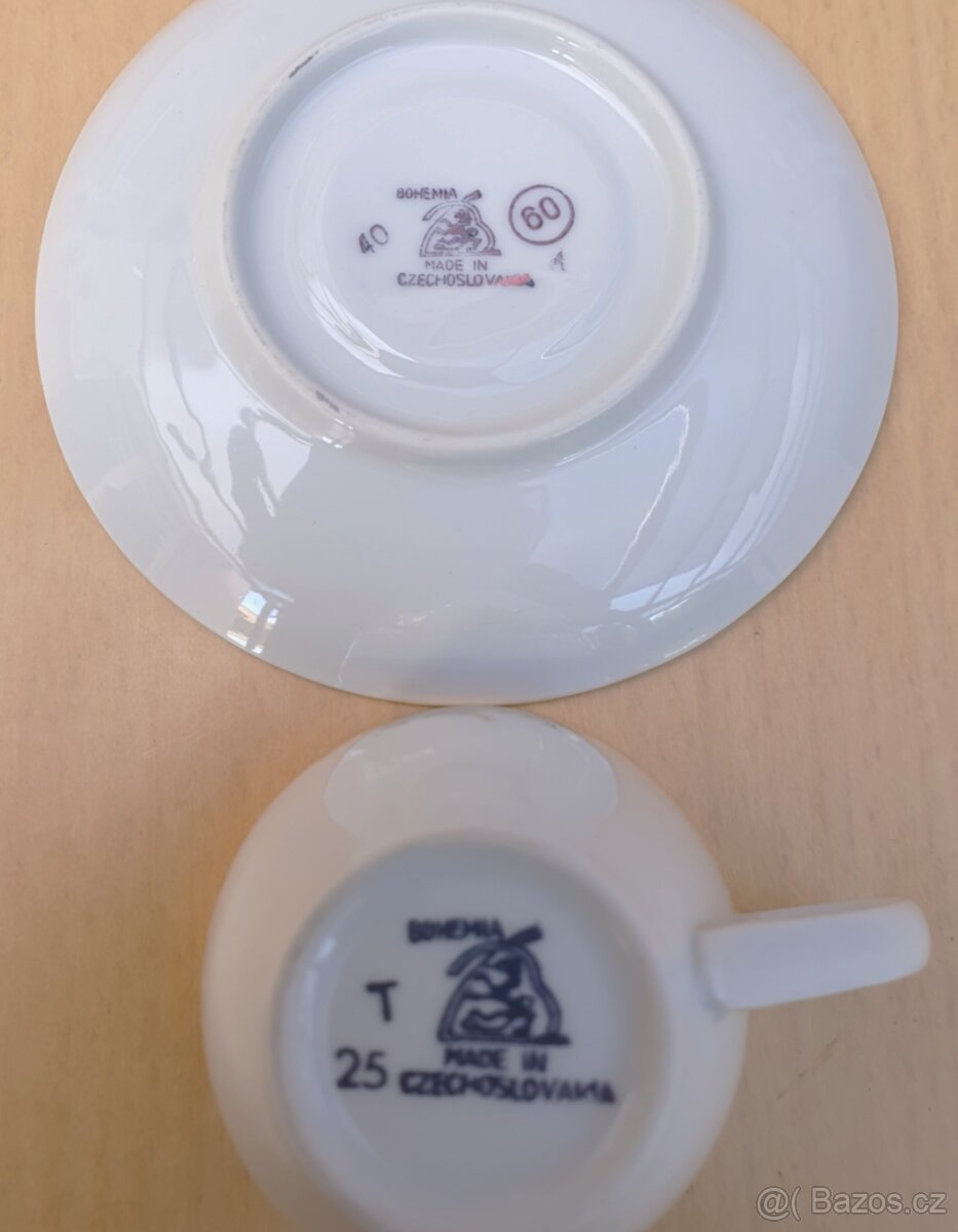 Mocca sada česká porcelánka - 2