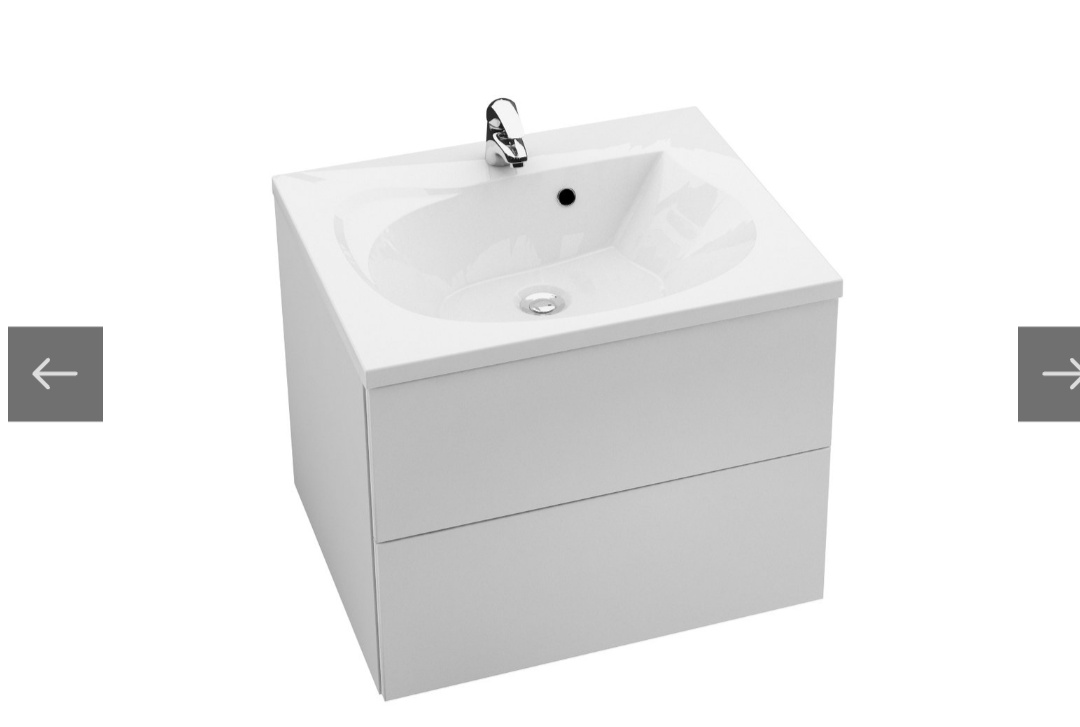 Prodám umyvadlo se skříňkou a WC závěsné - 2