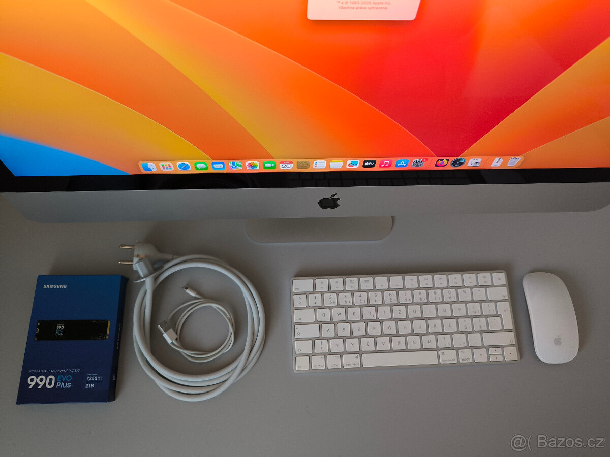 iMac 27” Mid 2017 5K, 16 GB RAM, 2TB NVMe Flash SSD, záruka - 2