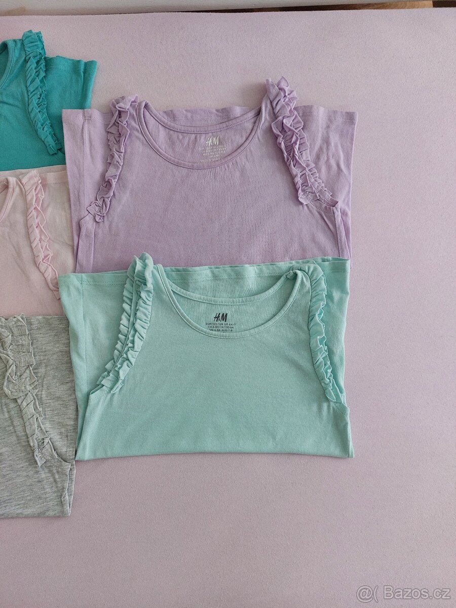 Tílka s volánkem H&M - 2