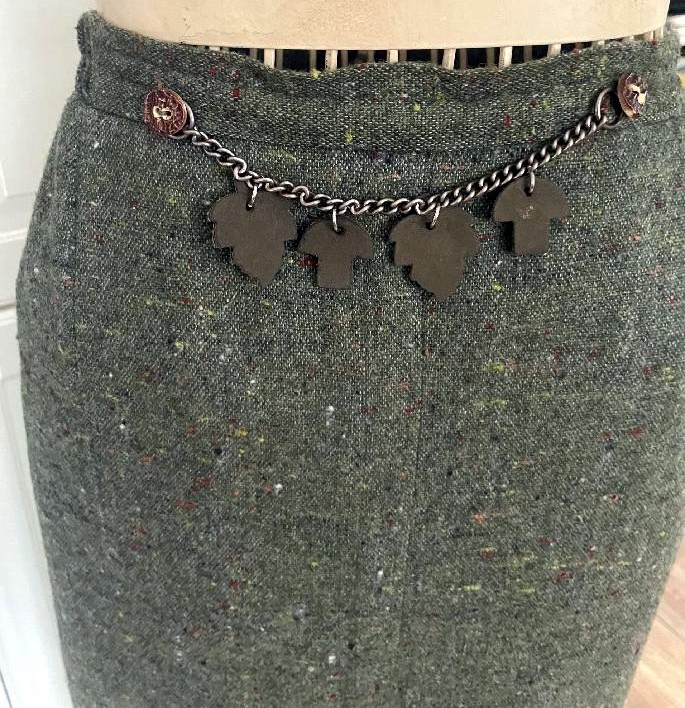 dámská selská, myslivecká sukně - 2