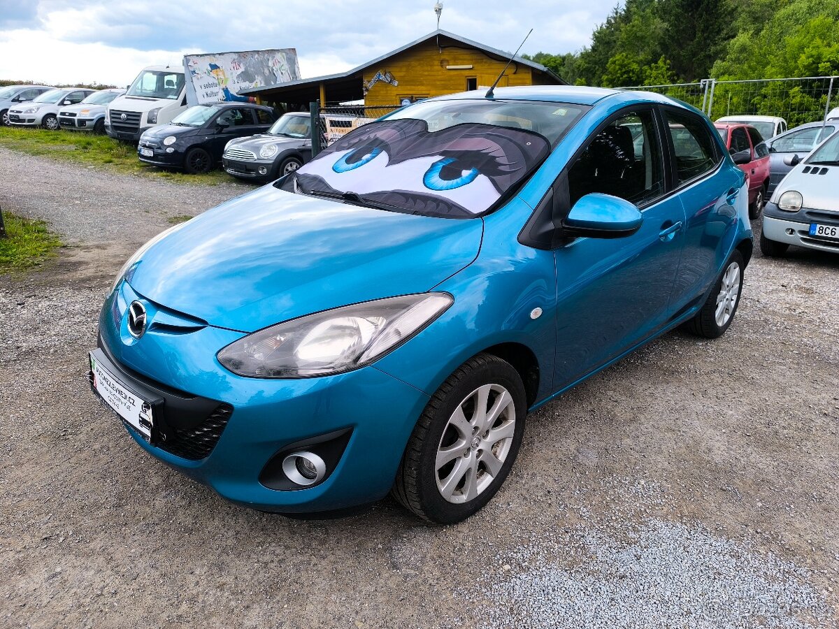 Mazda 2, KRÁSNÁ,100TKM,VÝBAVA,SERVISKA - 2