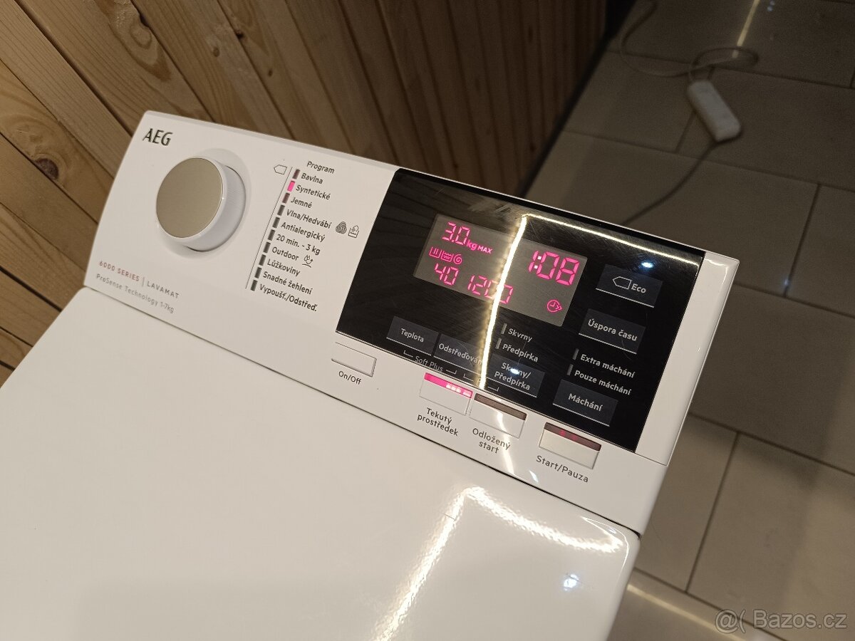 Pračka AEG na 7 kg, TOP stav - 2