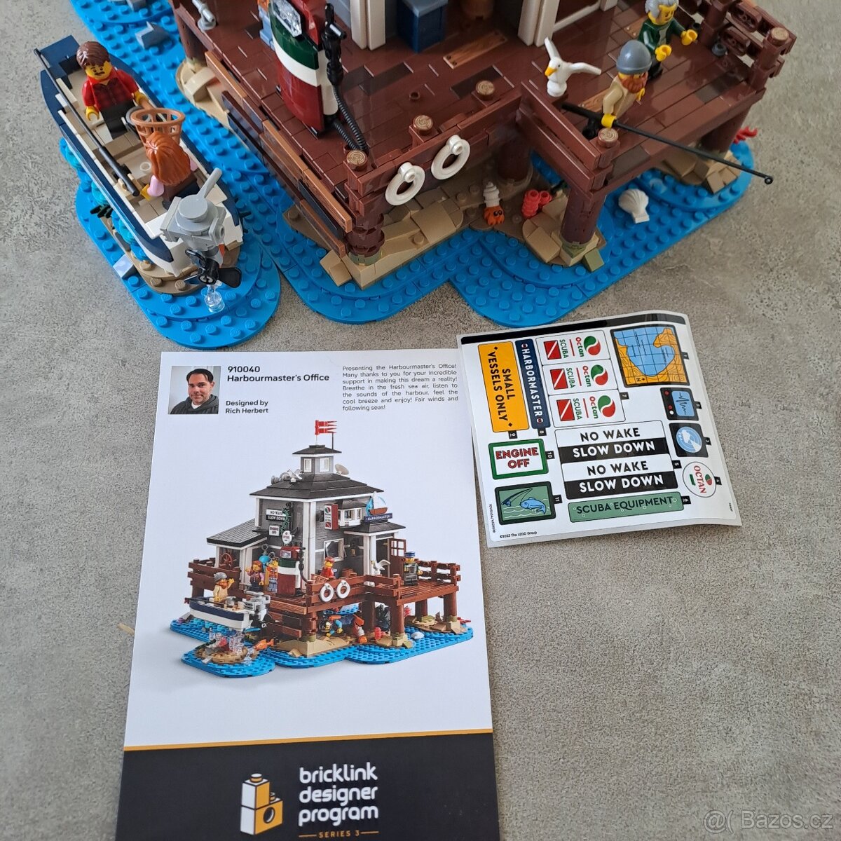 Lego bricklink 910040 správce přístavu - 2