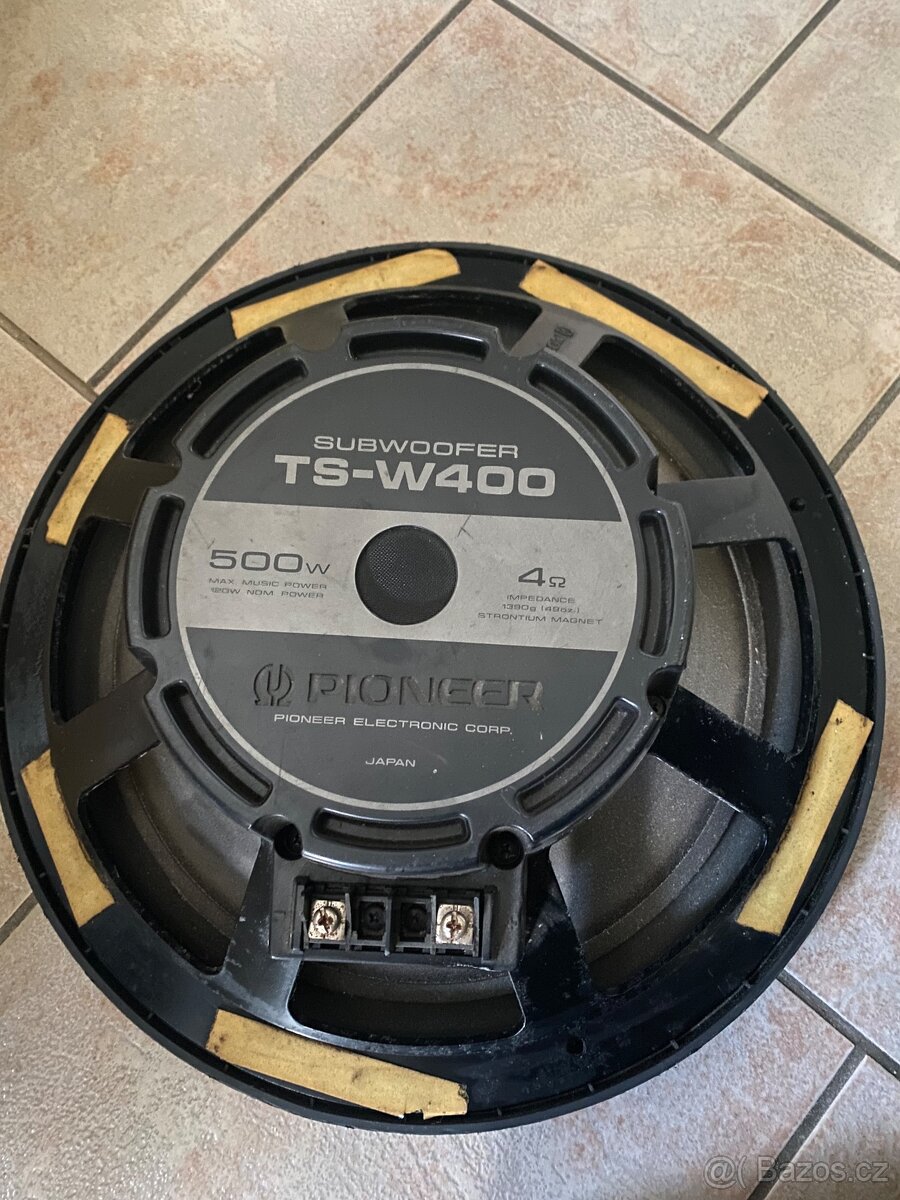 pioneer TS-400 subwoofer - 2