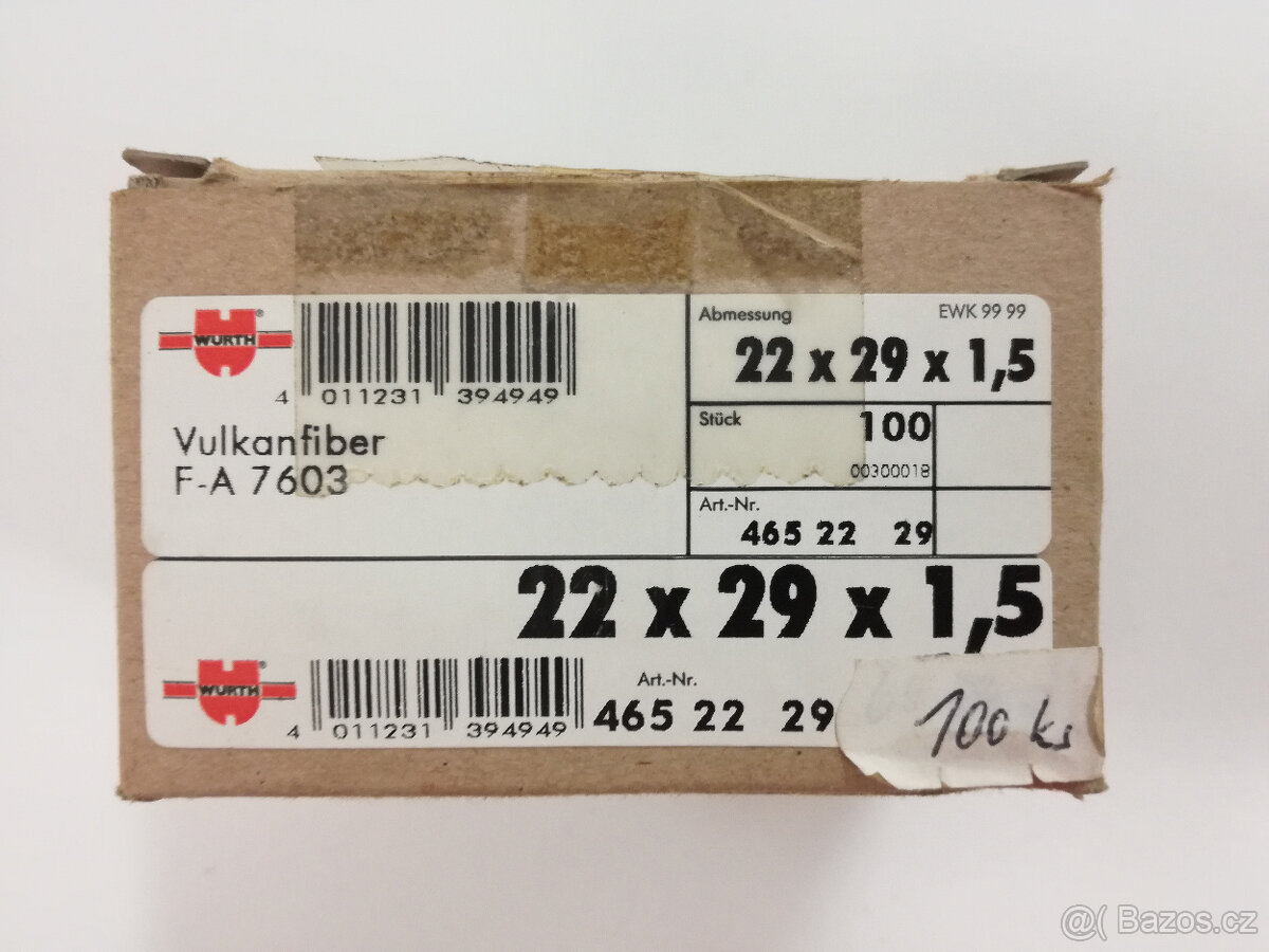 Fíbrové těsnění Würth - 2