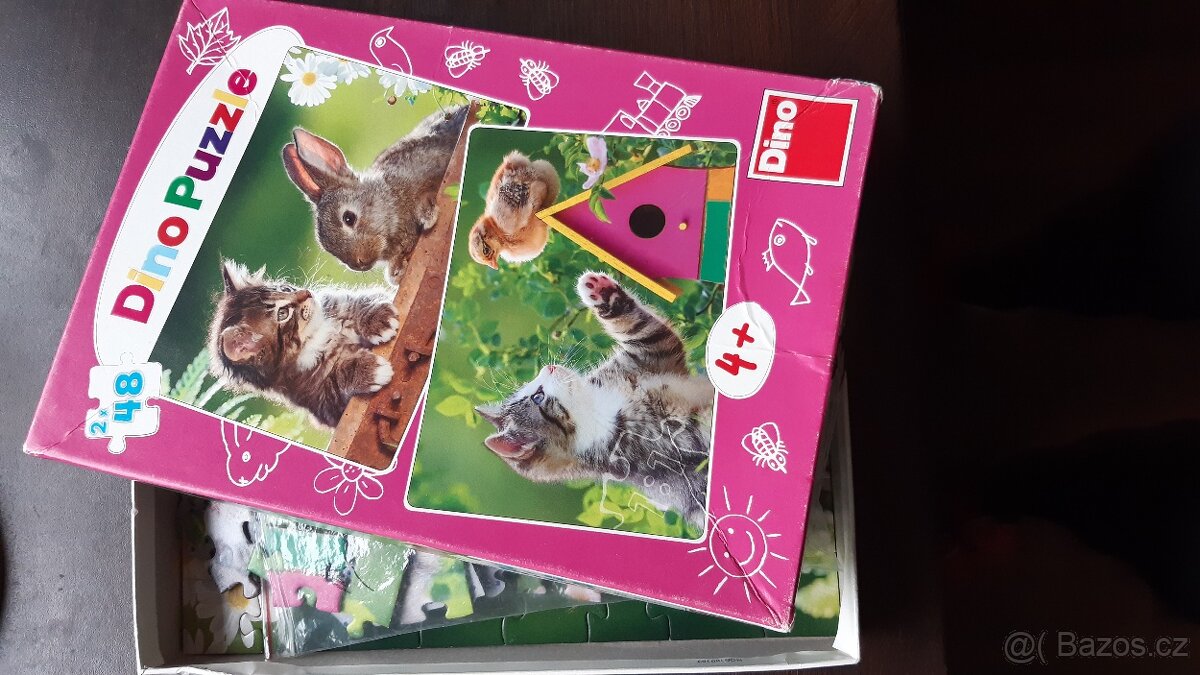 Puzzle 2x48 Dino - 2