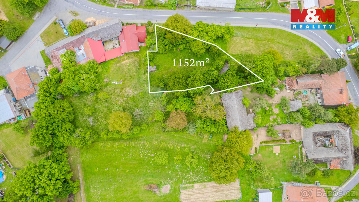 Prodej pozemku k bydlení, 1152 m², Bystřice pod Hostýnem - 2