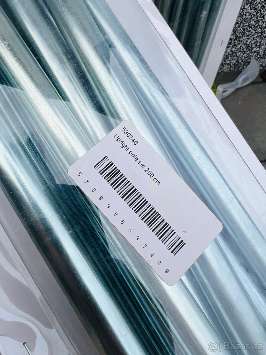 Sada stanových ocelových tyčí 2 m - 2