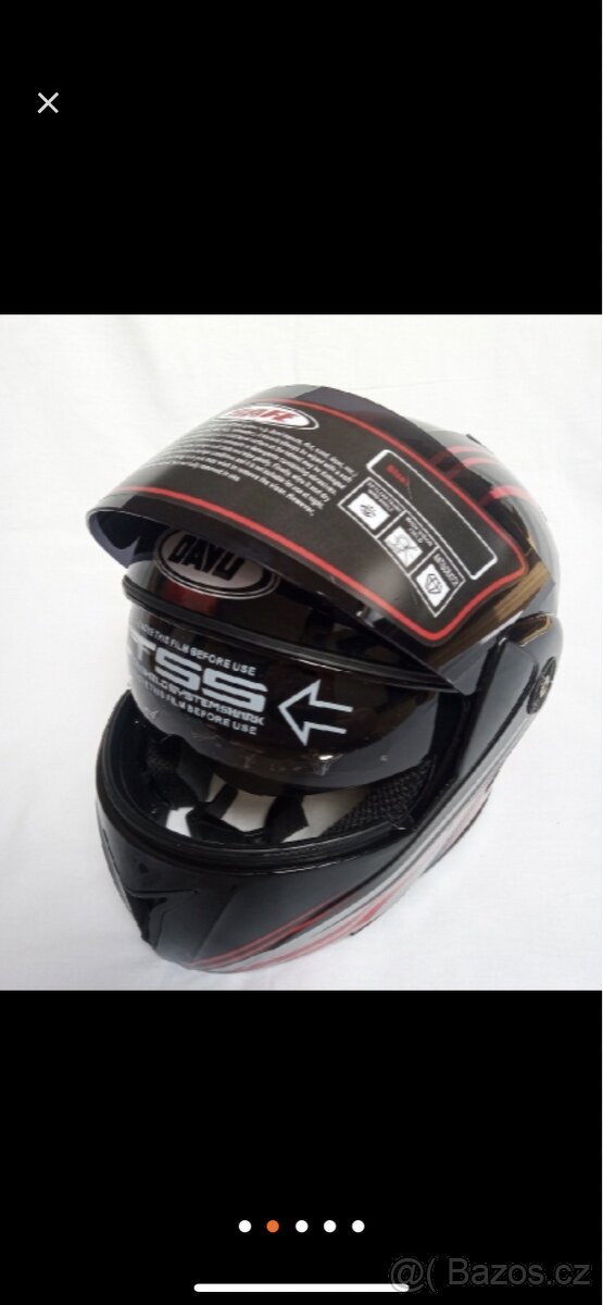 helma, přilba na motorku - 2
