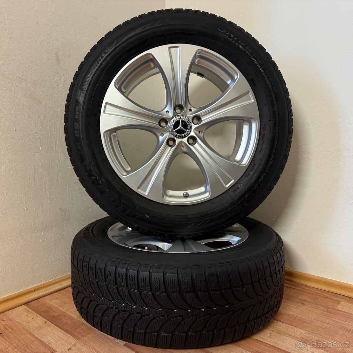 MERCEDES GLC 5x112 R18 ET38+ZIMNÍ 235/60R18 6/4,5mm - 2