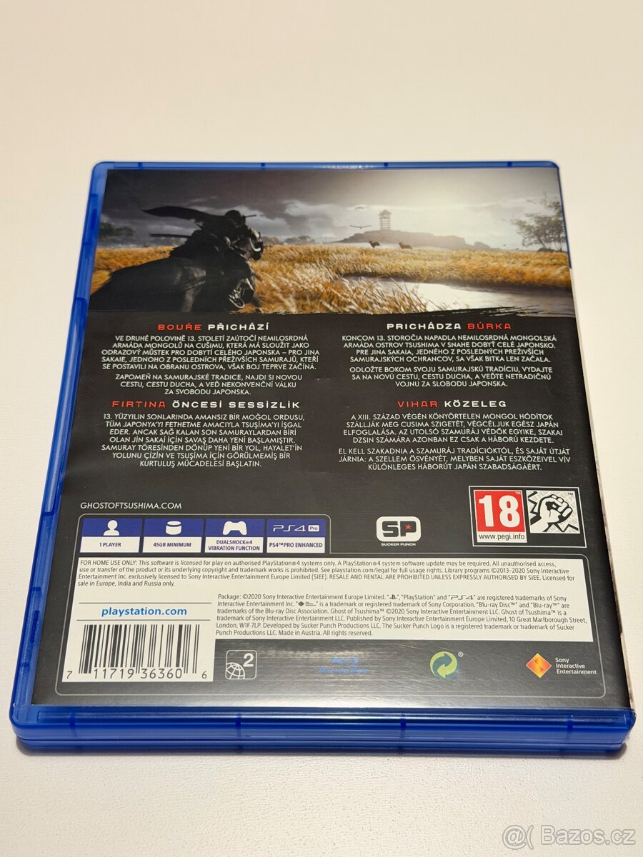 Ghost of Tsushima PS4 (CZ) - 2