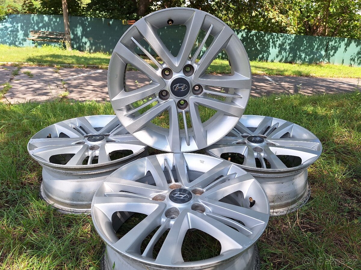Alu kola Hyundai R16 5x114.3 ET 36 originál - 2