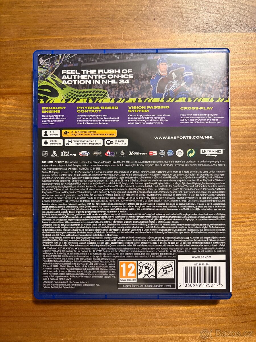 NHL 24 na PS 5 - 2