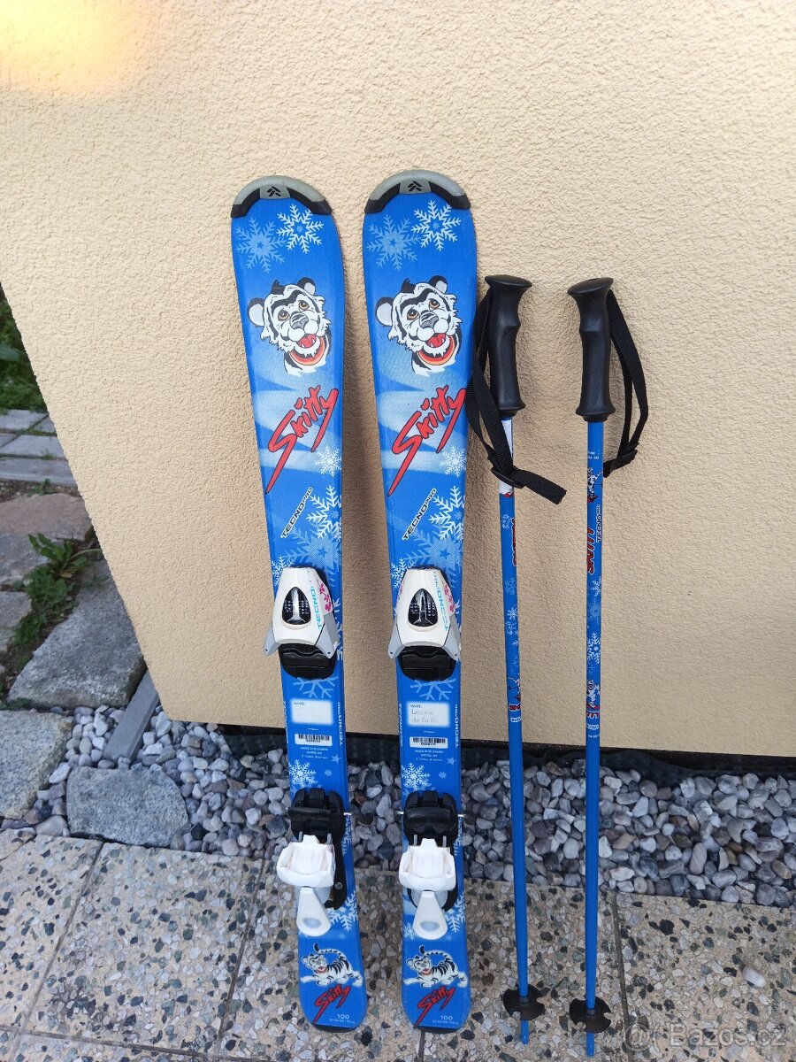 Dětské carvingové lyže TECNO PRO 100cm. - 2