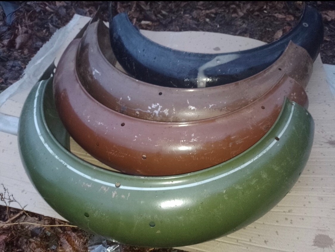 Blatník zrcátko kardan zadní světlo přední světlo - 2