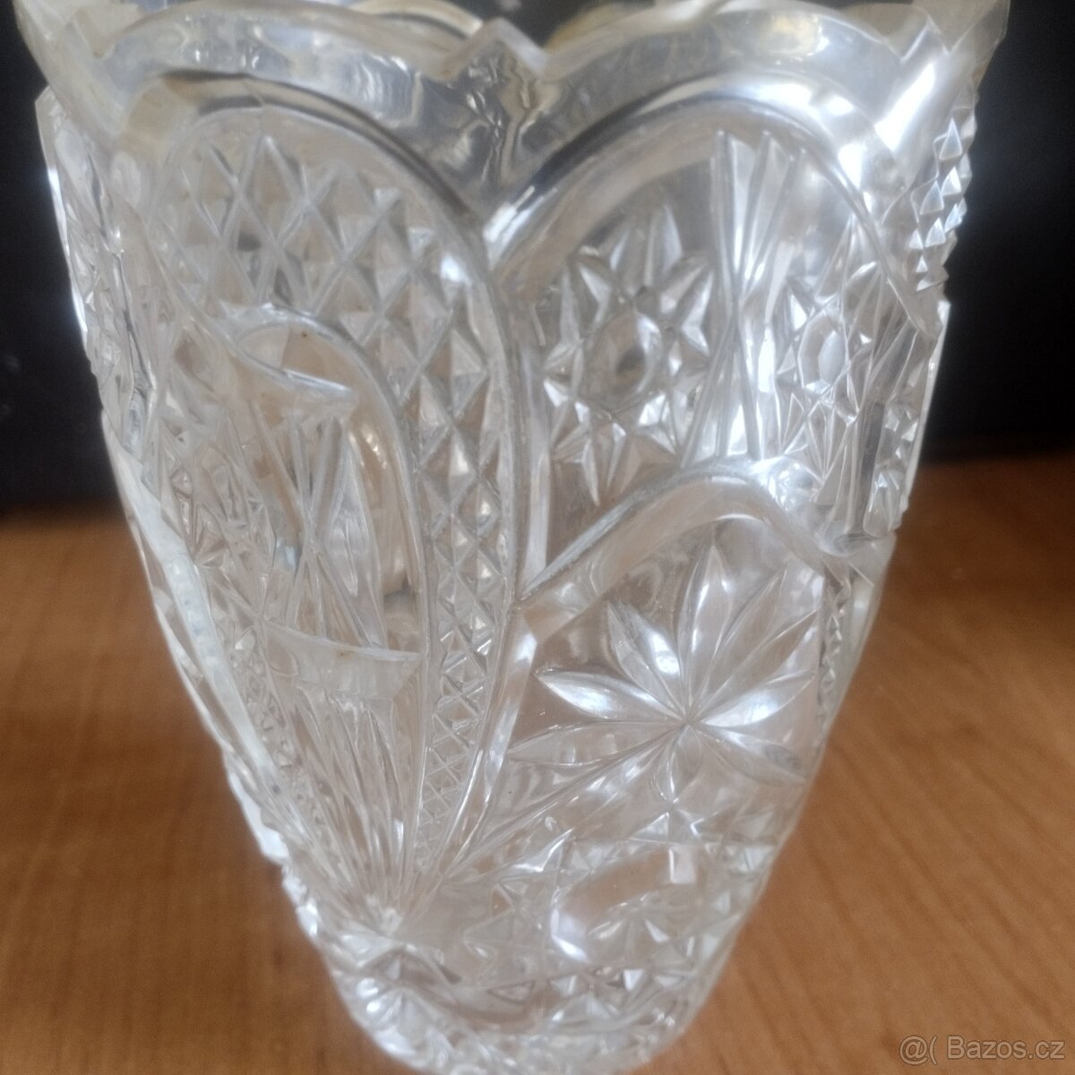křištalová váza - 2