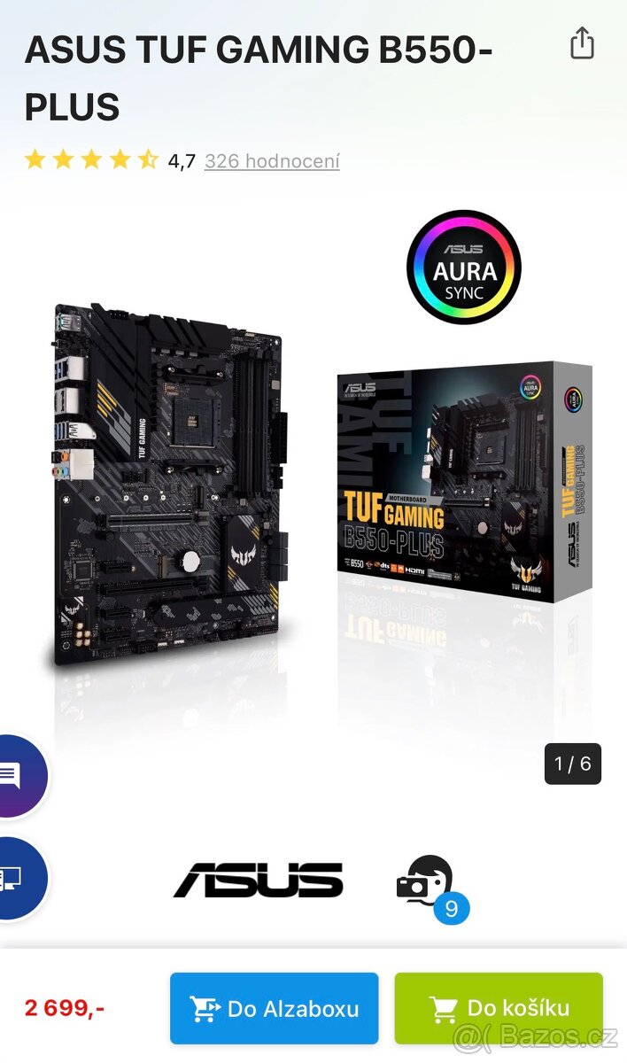 Základ sestavy herního PC AM4 - 2