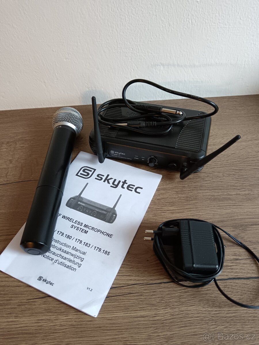 Bezdrátový mikrofon Skytec - 2