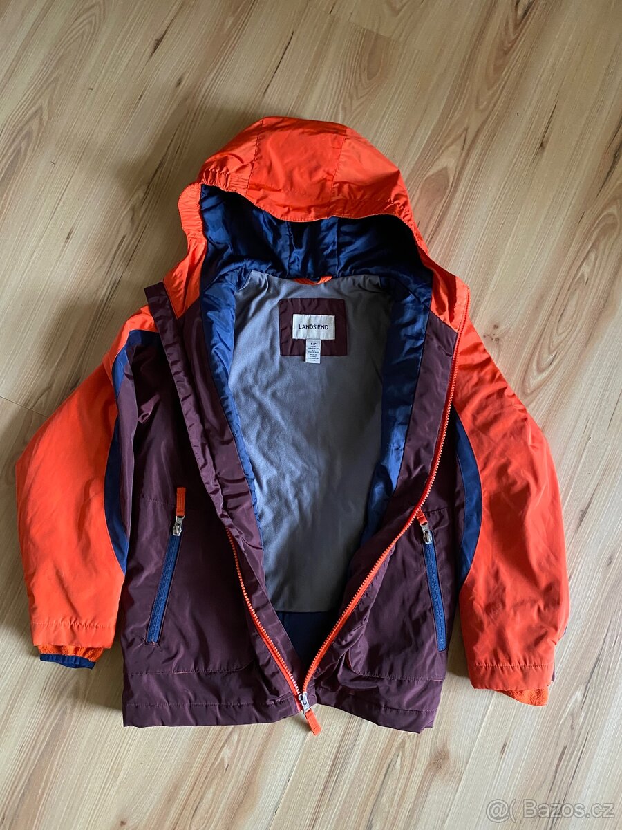 Teplejší jarní bunda 128-134 - 2