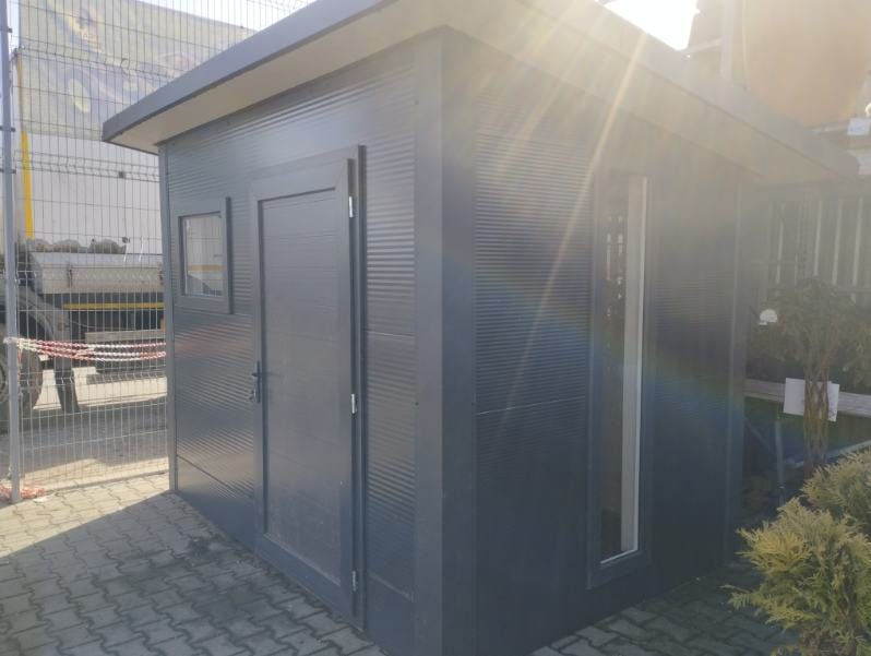 Plechový domeček 3x2 ze sendvičových panelů - 2