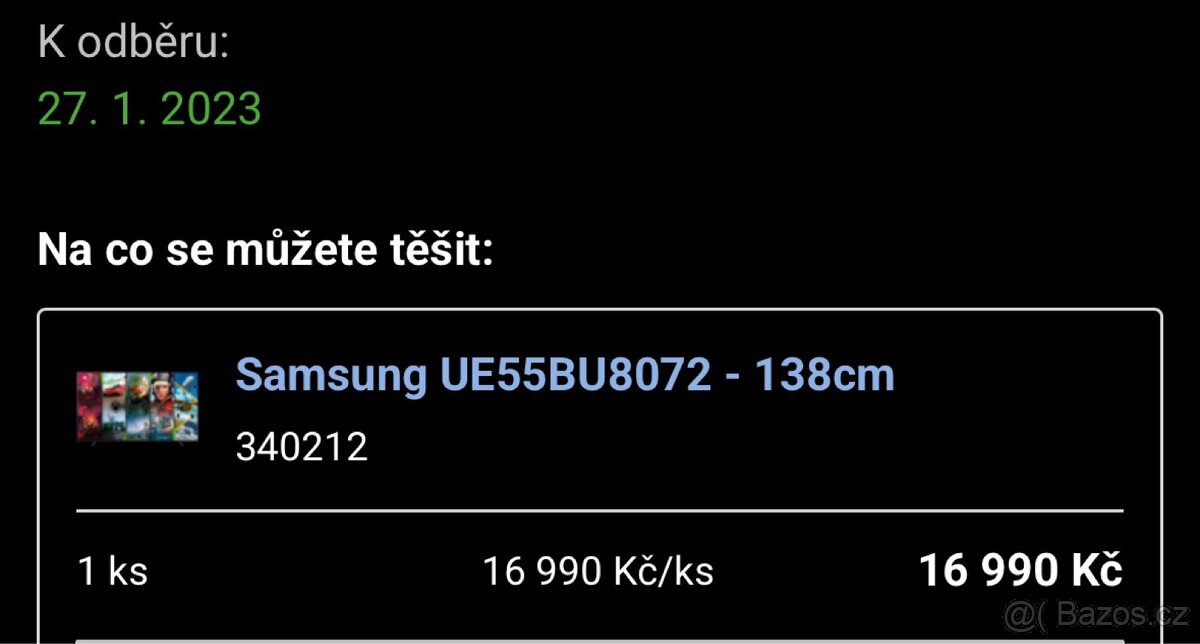 TV Samsung 55” - 2