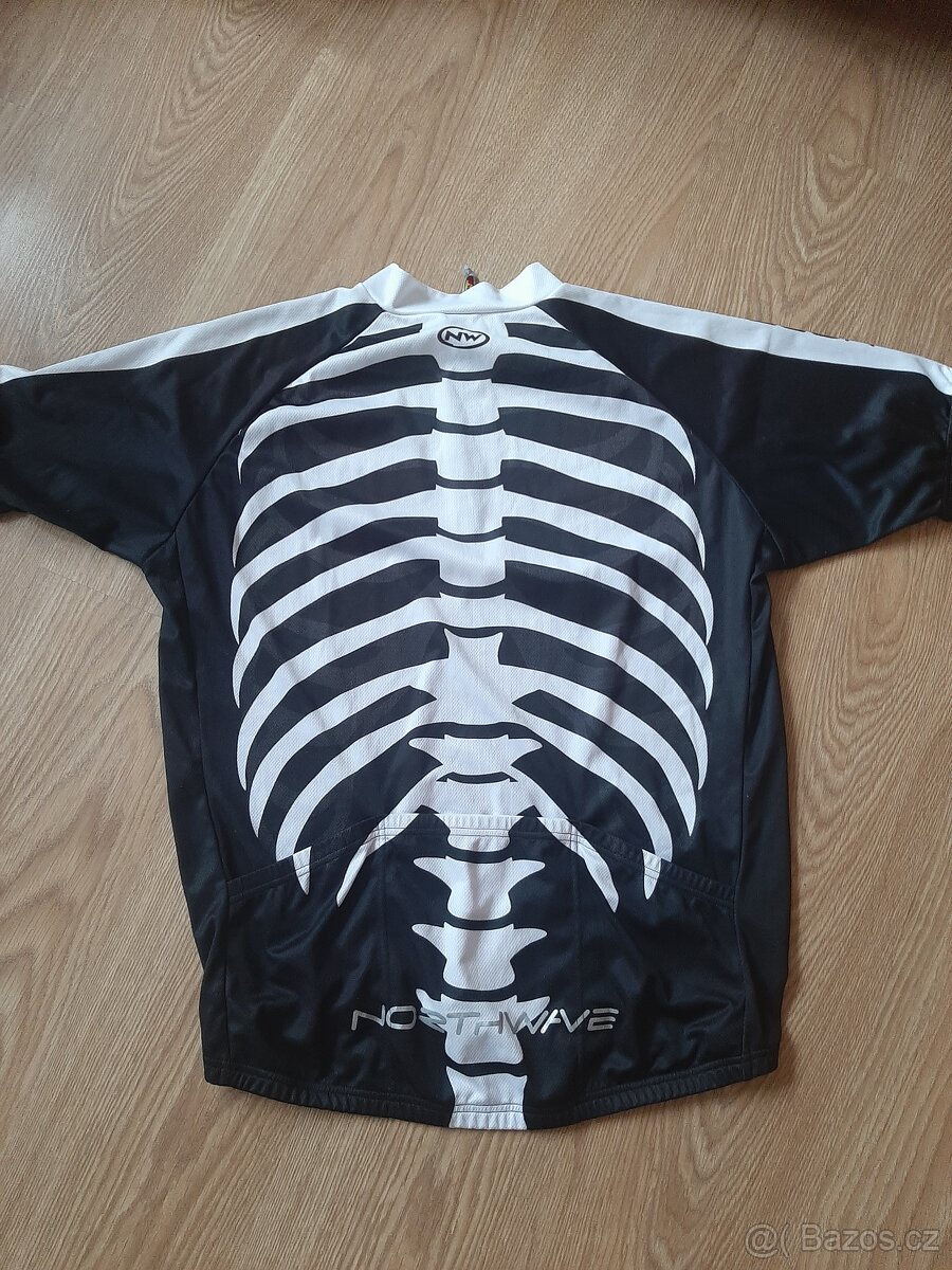Cyklistický dres Northwave Skeleton -vel, XL - 2