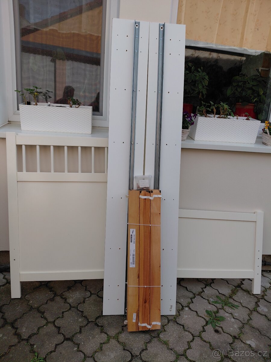 Postel bílá 90x200cm - 2