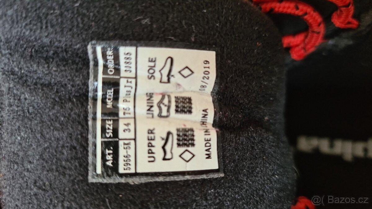 Dětské běžkařské boty Alpina T5 plus Jr vel. 34 - 2