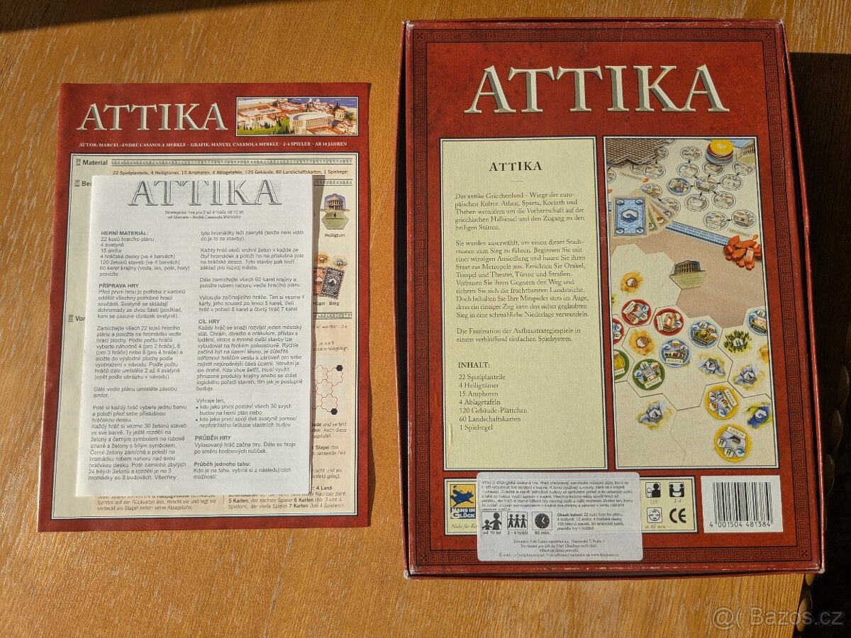 Desková hra Attika - 2