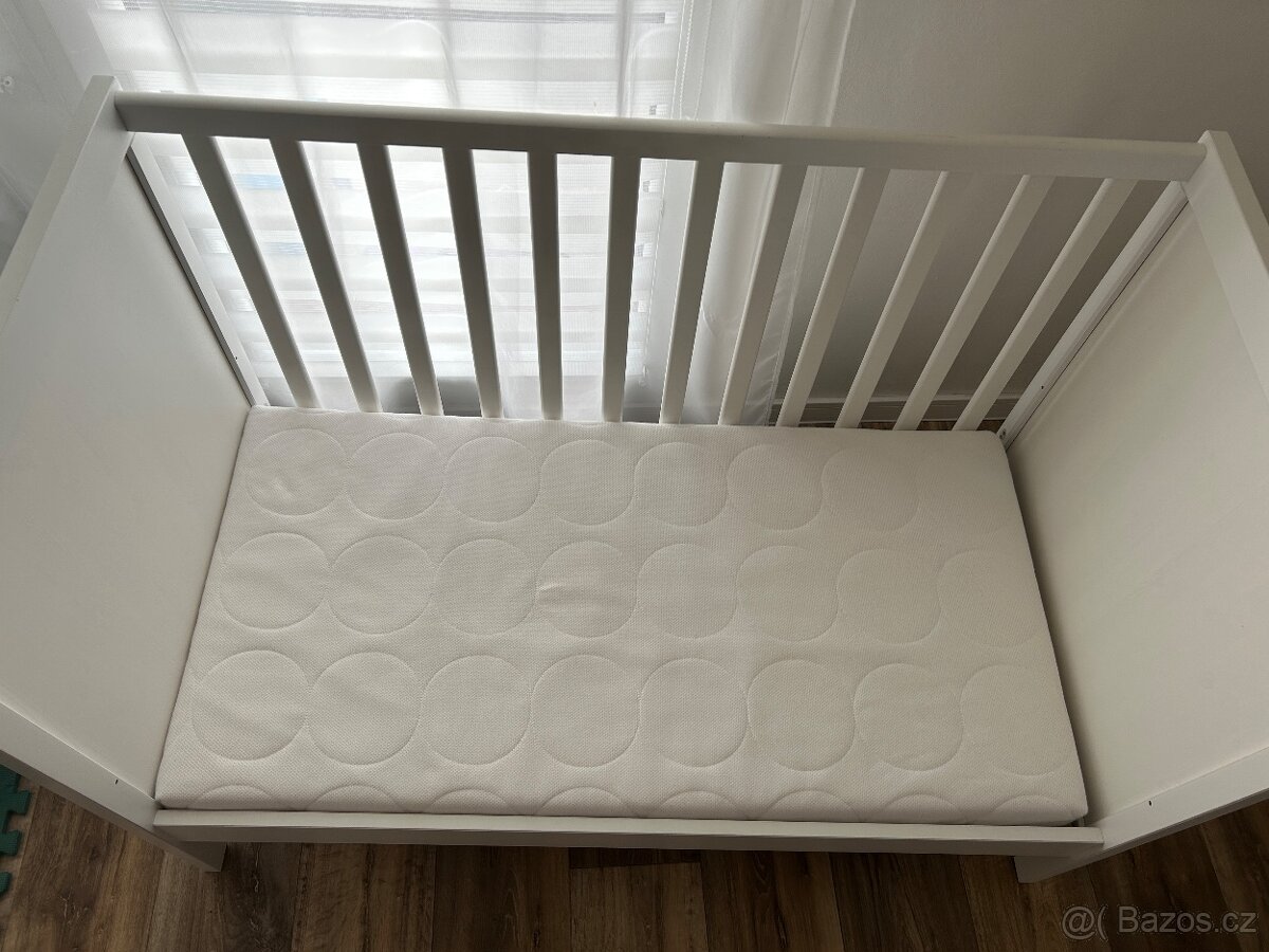 Postýlka + matrace - 2