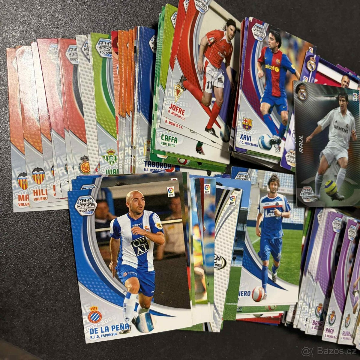 Fotbalové kartičky - 238 karet - 2