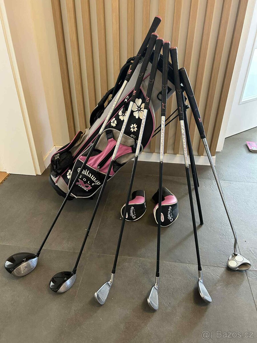 Prodám dětský golfový set Callaway Xj, 132-153 cm - 2