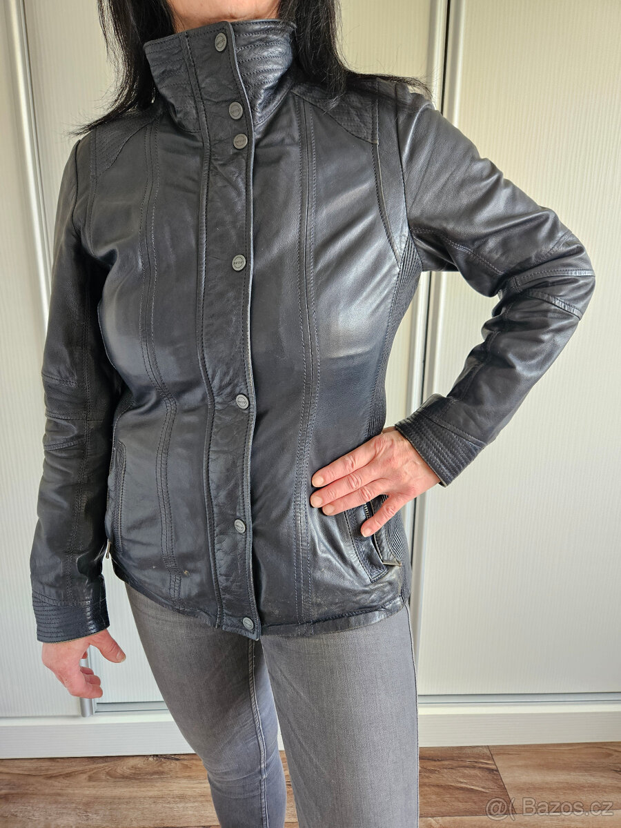 Dámská kožená bunda - 2