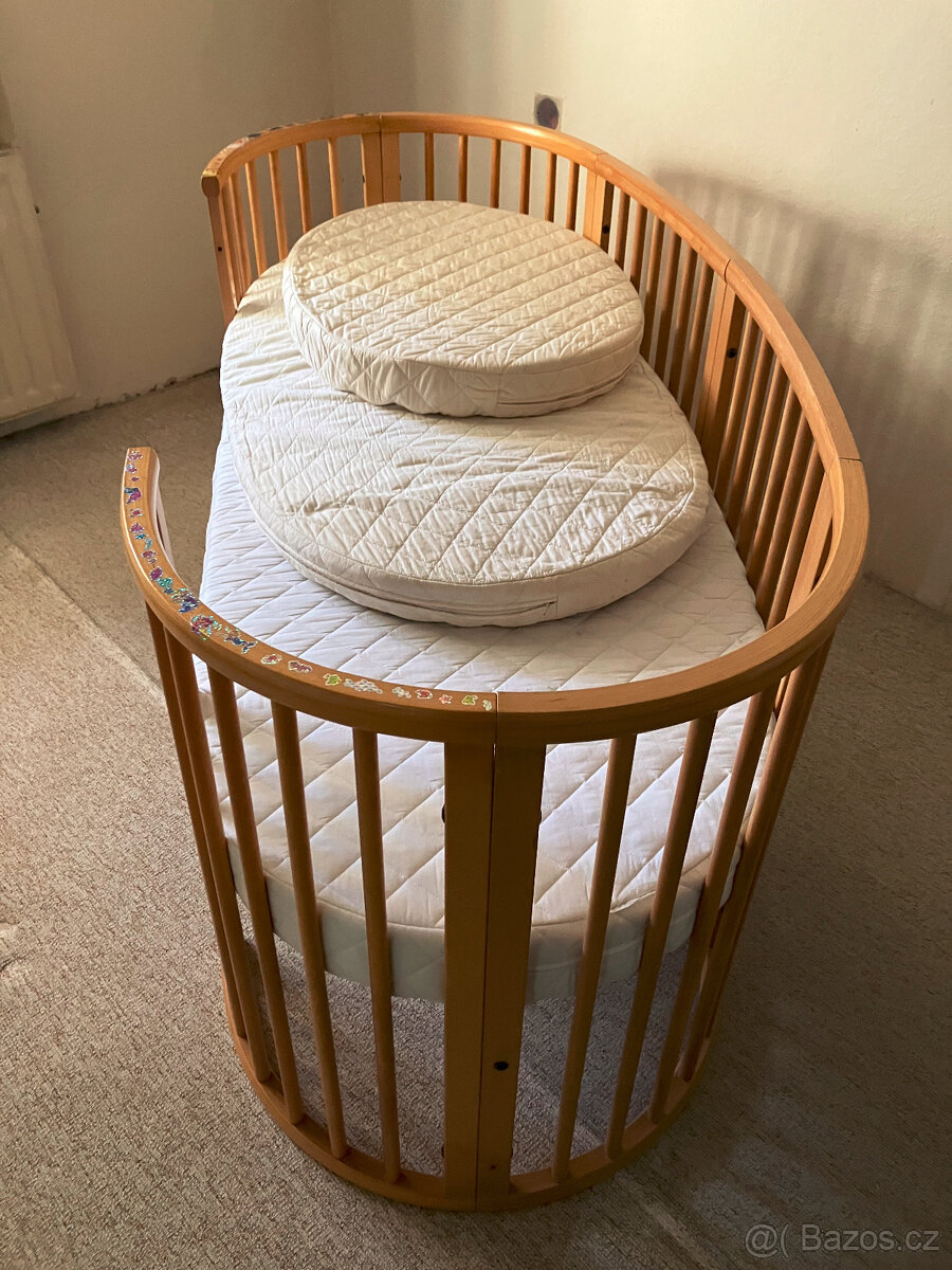 Postýlka STOKKE 3v1 - 2