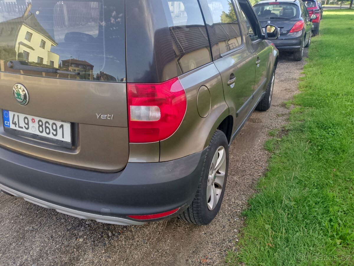 Prodám škoda Yeti 1.2 TSI 77kw rok 2010 - 2