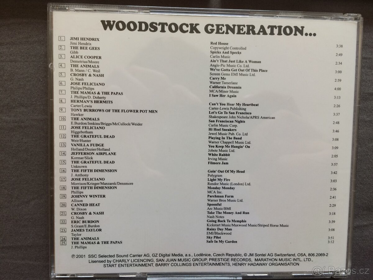 Mix hudebních CD - 2