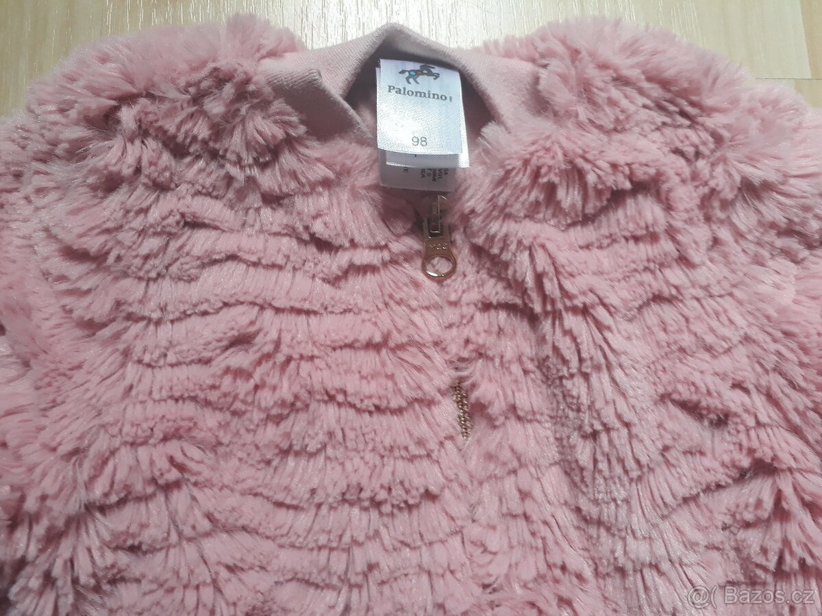 Růžová mikinka 98 - 2